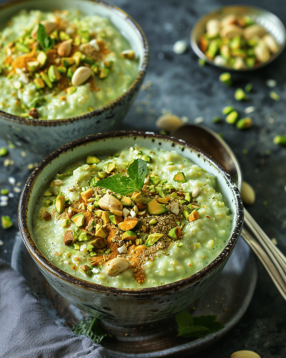 Pistachio Overnight Oats