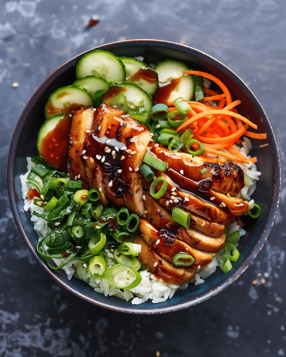 Teriyaki Chicken Rice Bowl