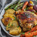 Air Fryer Chicken and Veggies