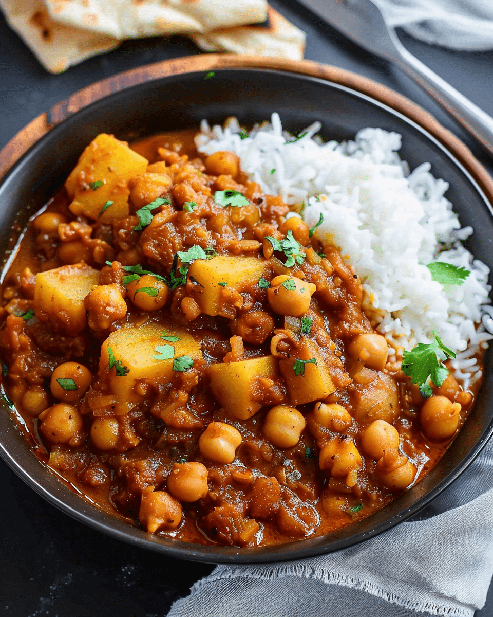 Chickpea And Potato Curry