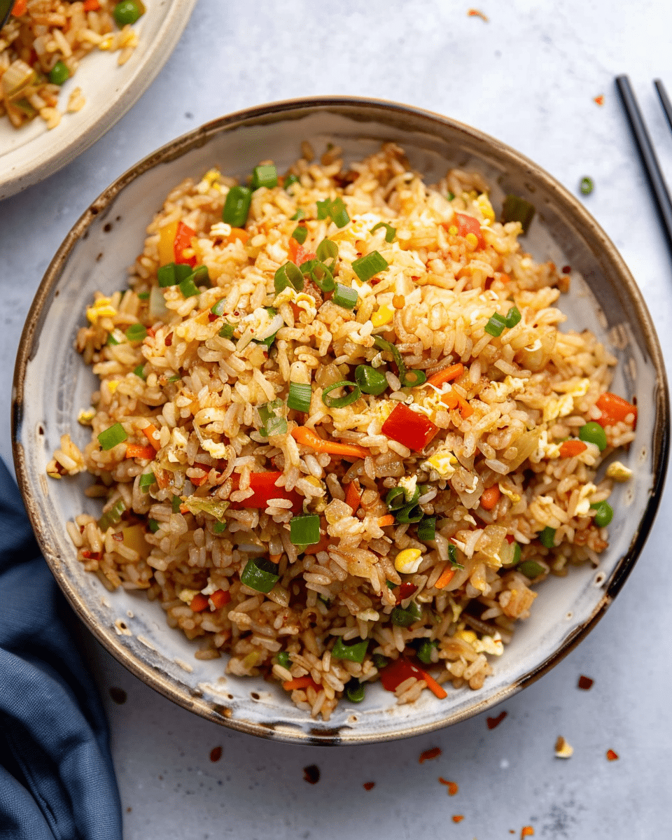 Chilli garlic fried rice