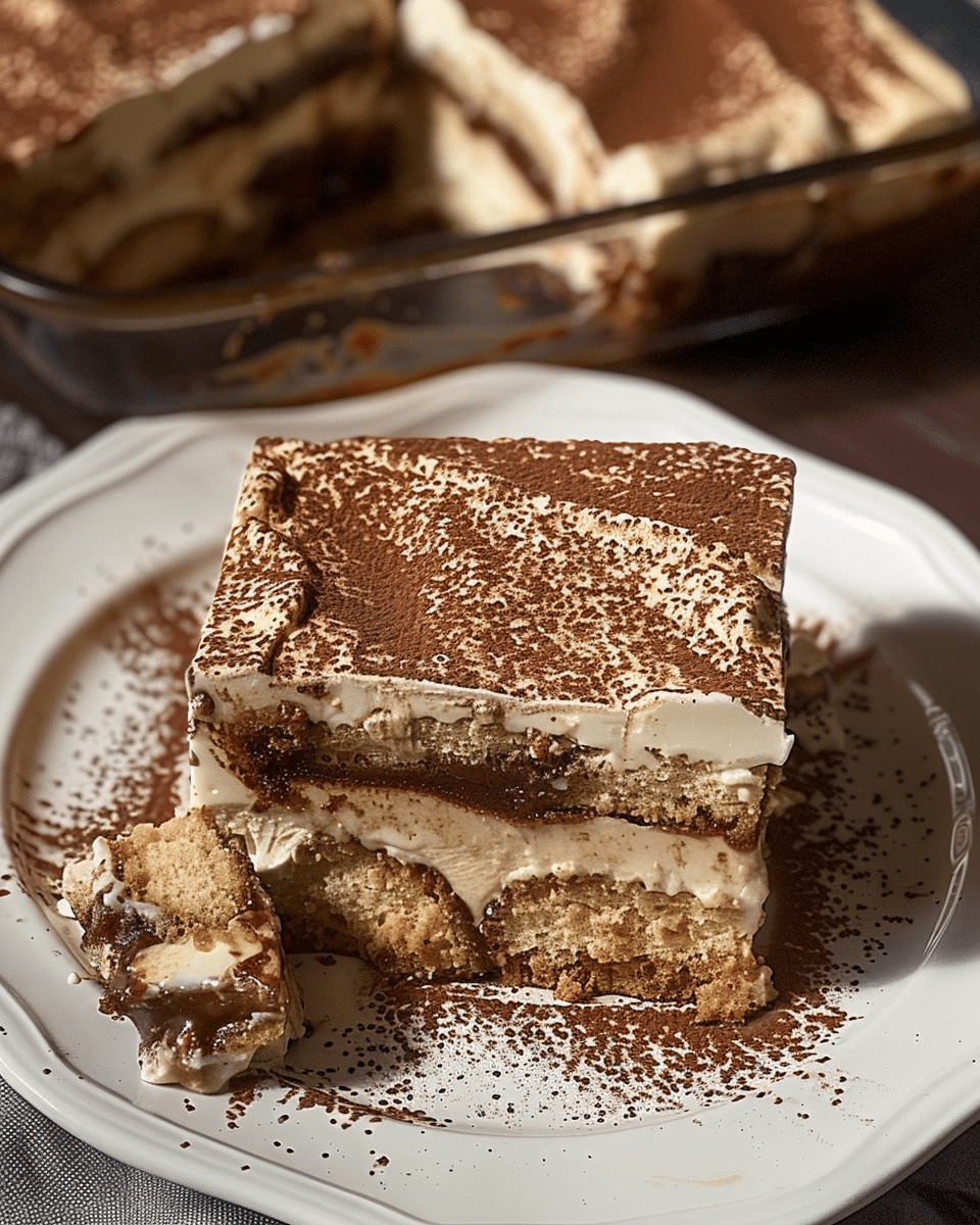 Easy cottage cheese tiramisu