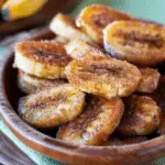 Pan Fried Cinnamon Bananas