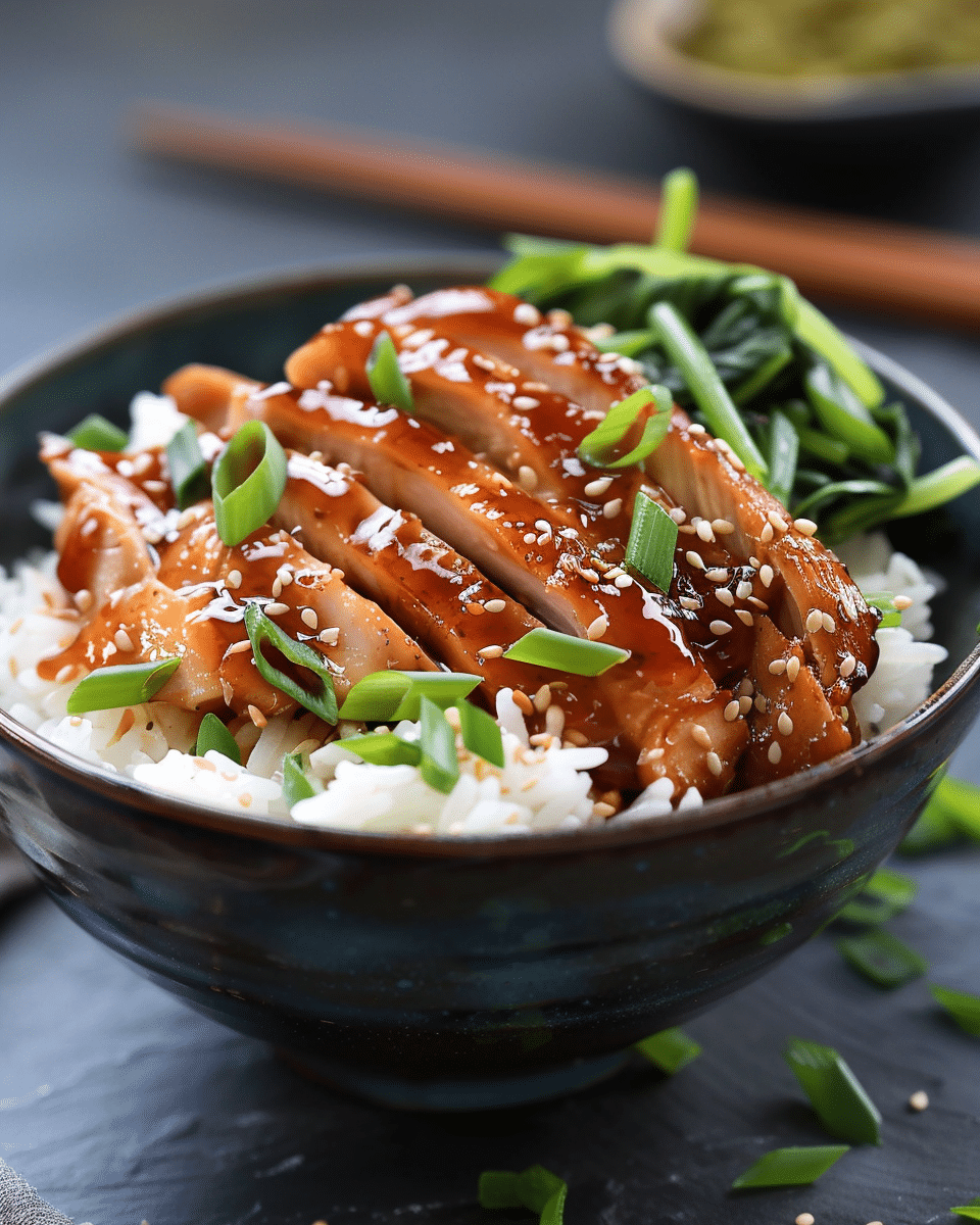 Teriyaki Chicken Rice Bowl