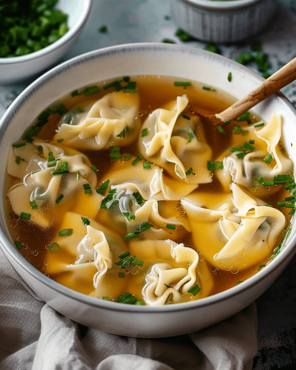 Wonton soup