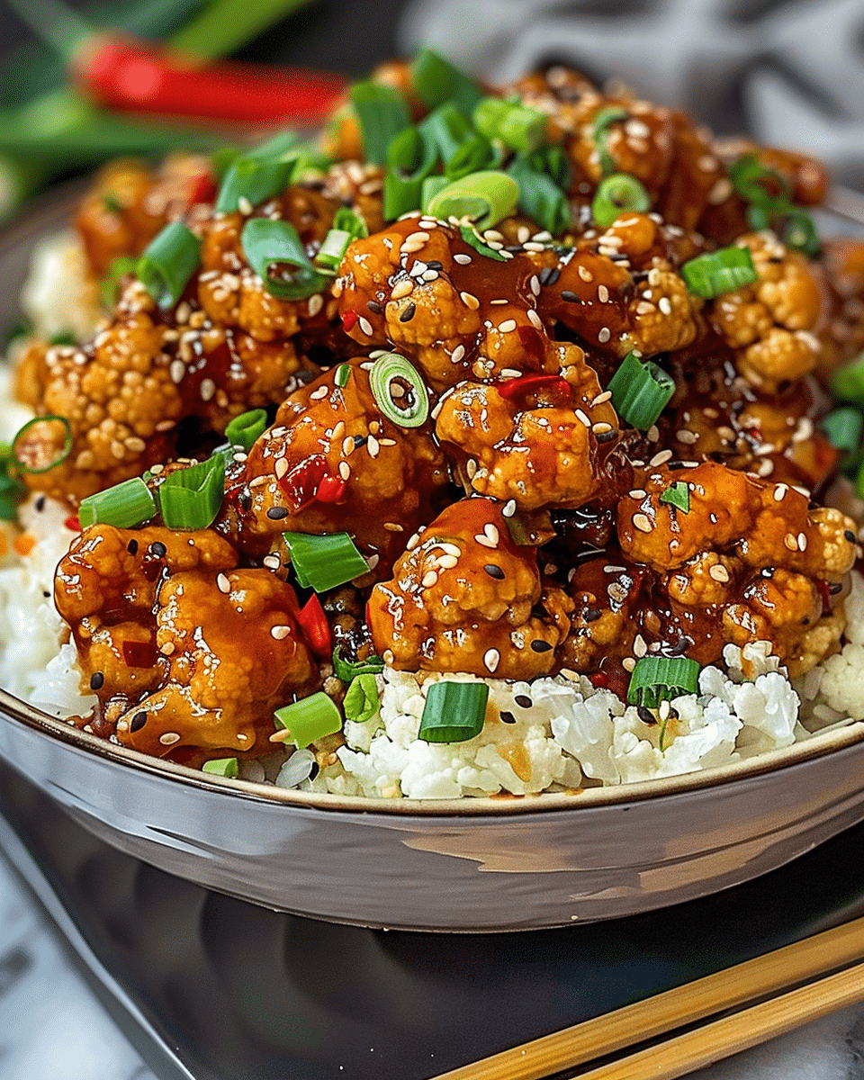 General Tso’s Cauliflower Bowls: A Healthy Flavor Twist!