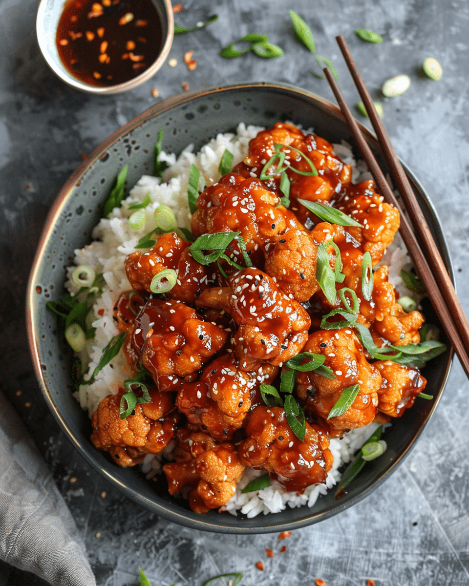 General Tso’s Cauliflower Bowls: A Healthy Flavor Twist!