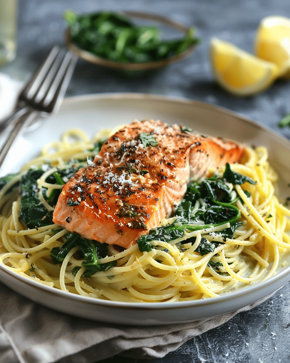 Salmon Spinach Pasta Dish: A Delicious And Nutritious Recipe To Try Today