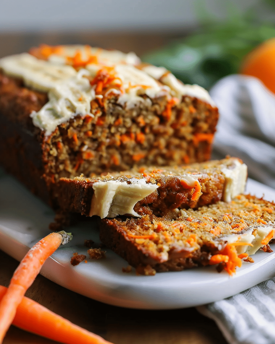 Quick Carrot Cake Banana Bread