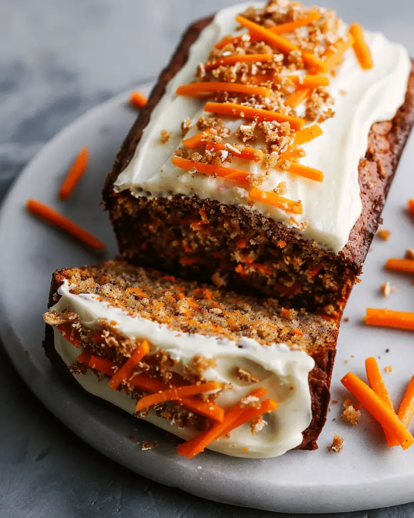 Quick Carrot Cake Banana Bread