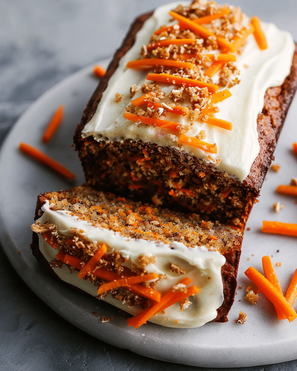 Quick Carrot Cake Banana Bread