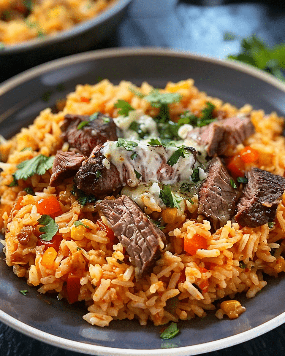 Steak Queso Rice: A Flavorful Recipe