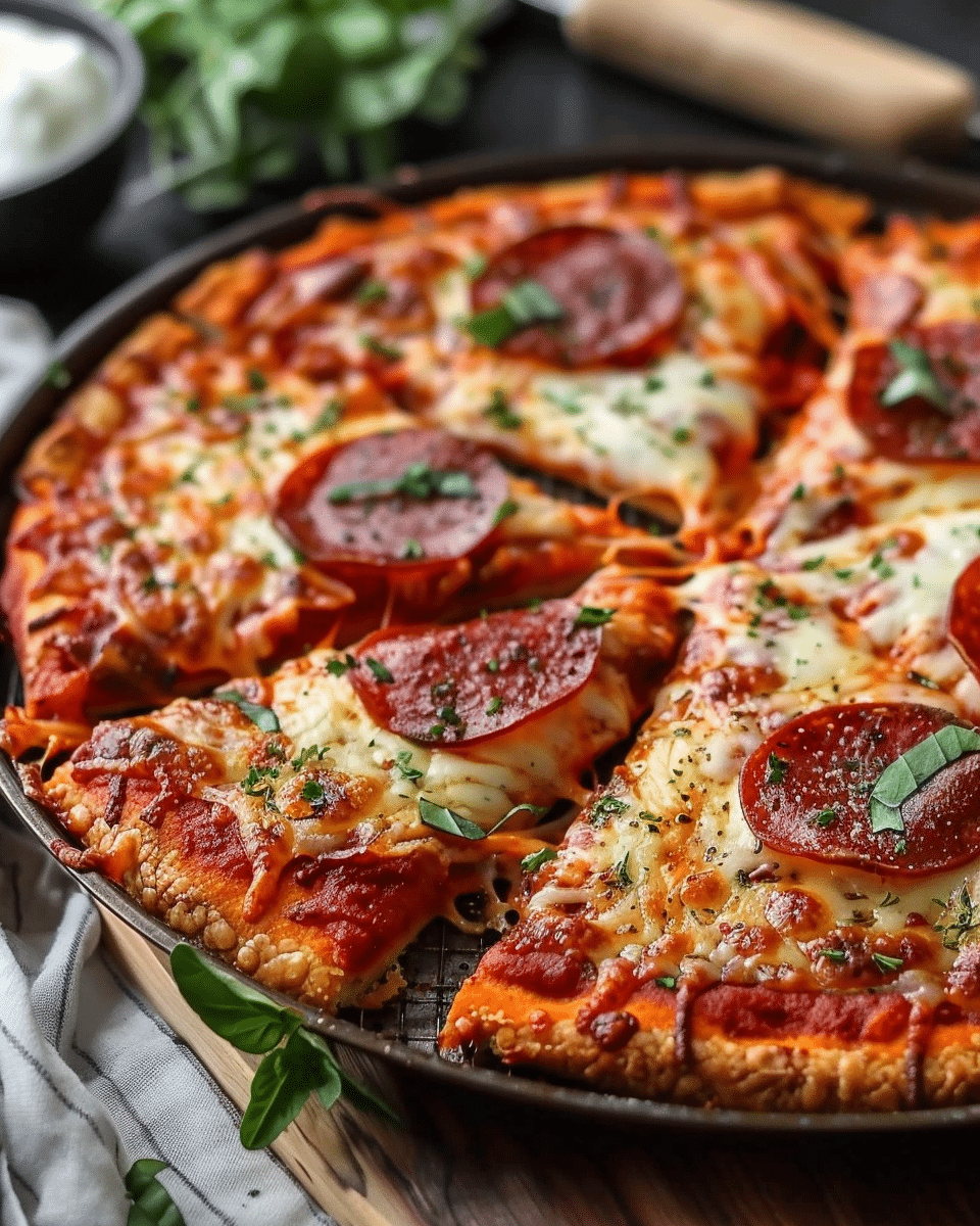 53g Protein Crustless Pizza Pie