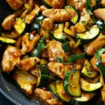 Chicken Zucchini Stir Fry