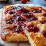 Homemade Jam Donut Focaccia: Sweet Bliss For Brunch Lovers
