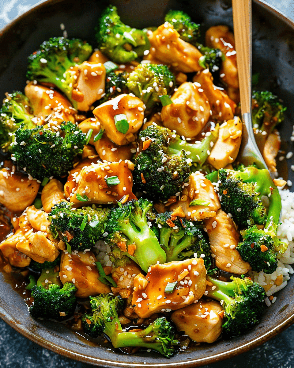 Chicken and Broccoli Stir Fry