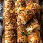 Cheesy garlic butter rollups