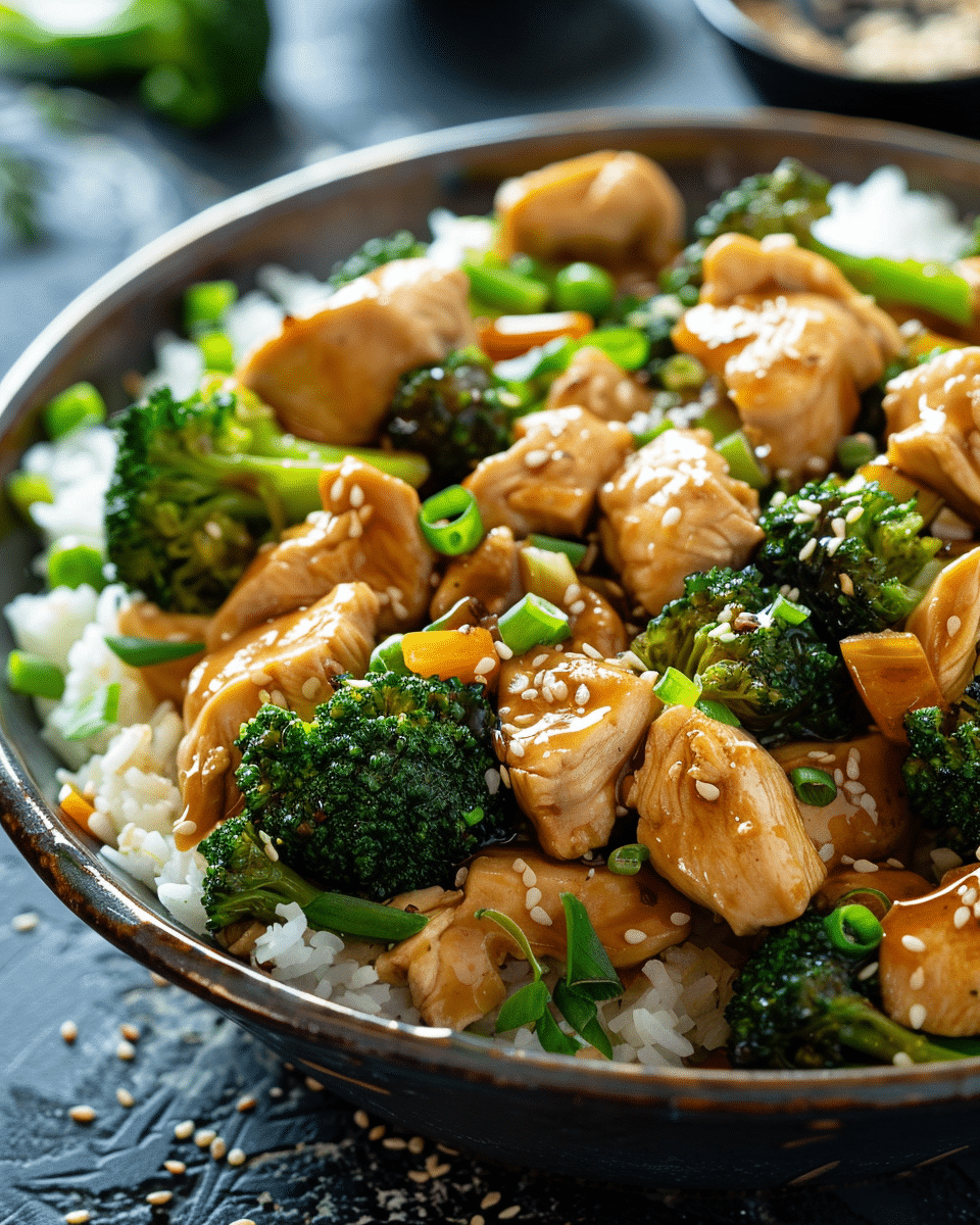 Chicken and Broccoli Stir Fry
