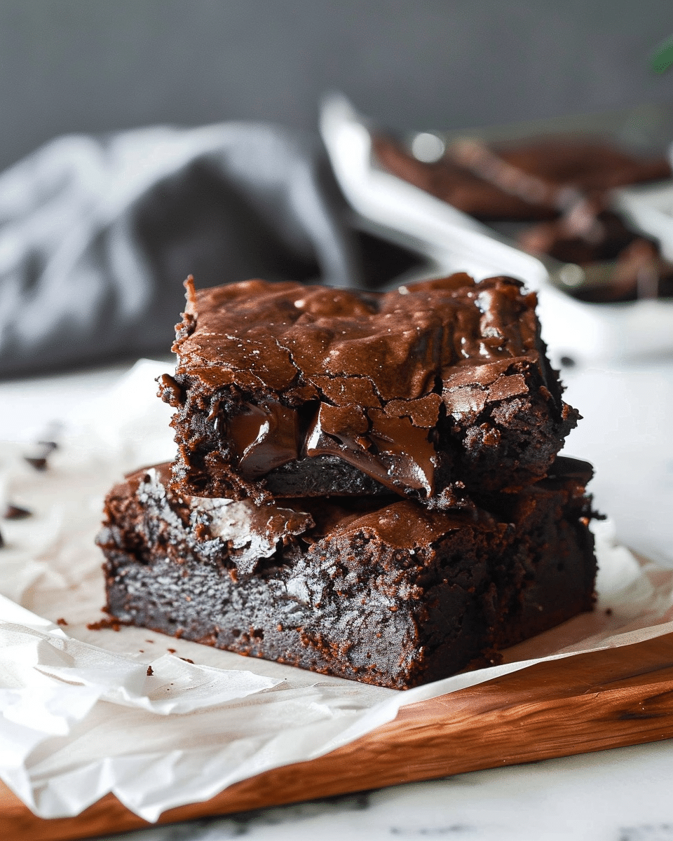 Healthy Banana Brownies