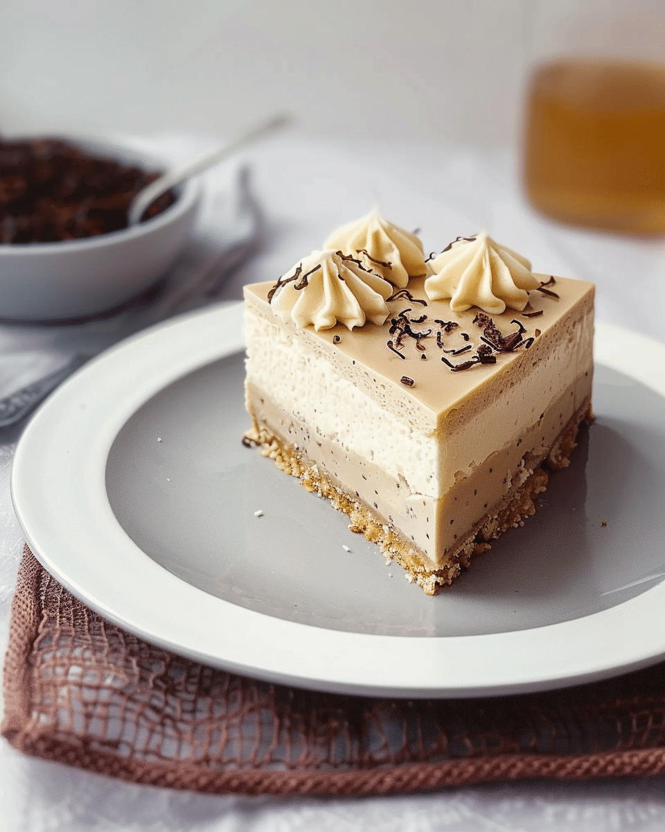 Creamy Earl Grey Tea Cheesecake
