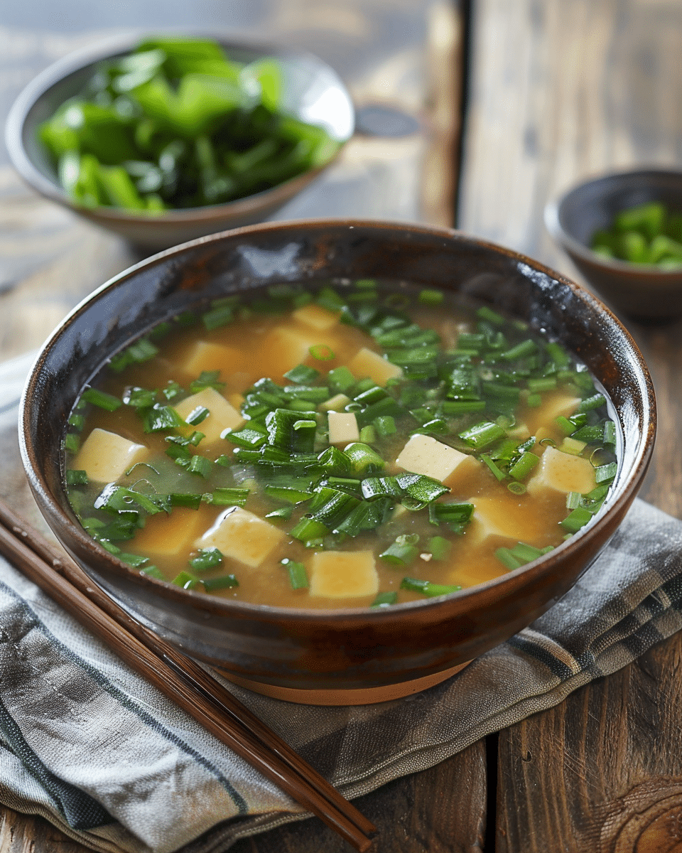Easy Miso Soup (Gluten Free)