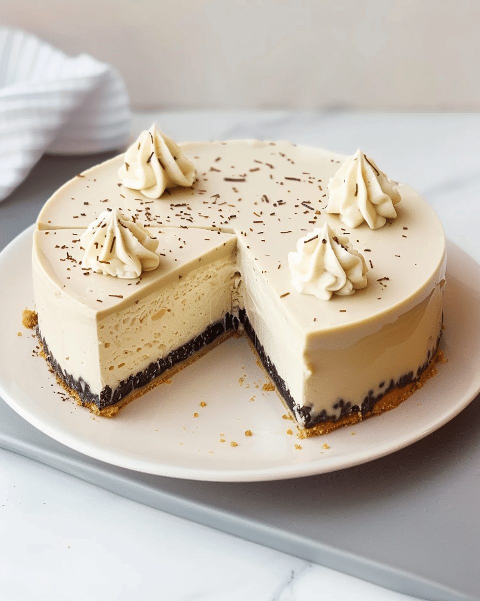 Creamy Earl Grey Tea Cheesecake