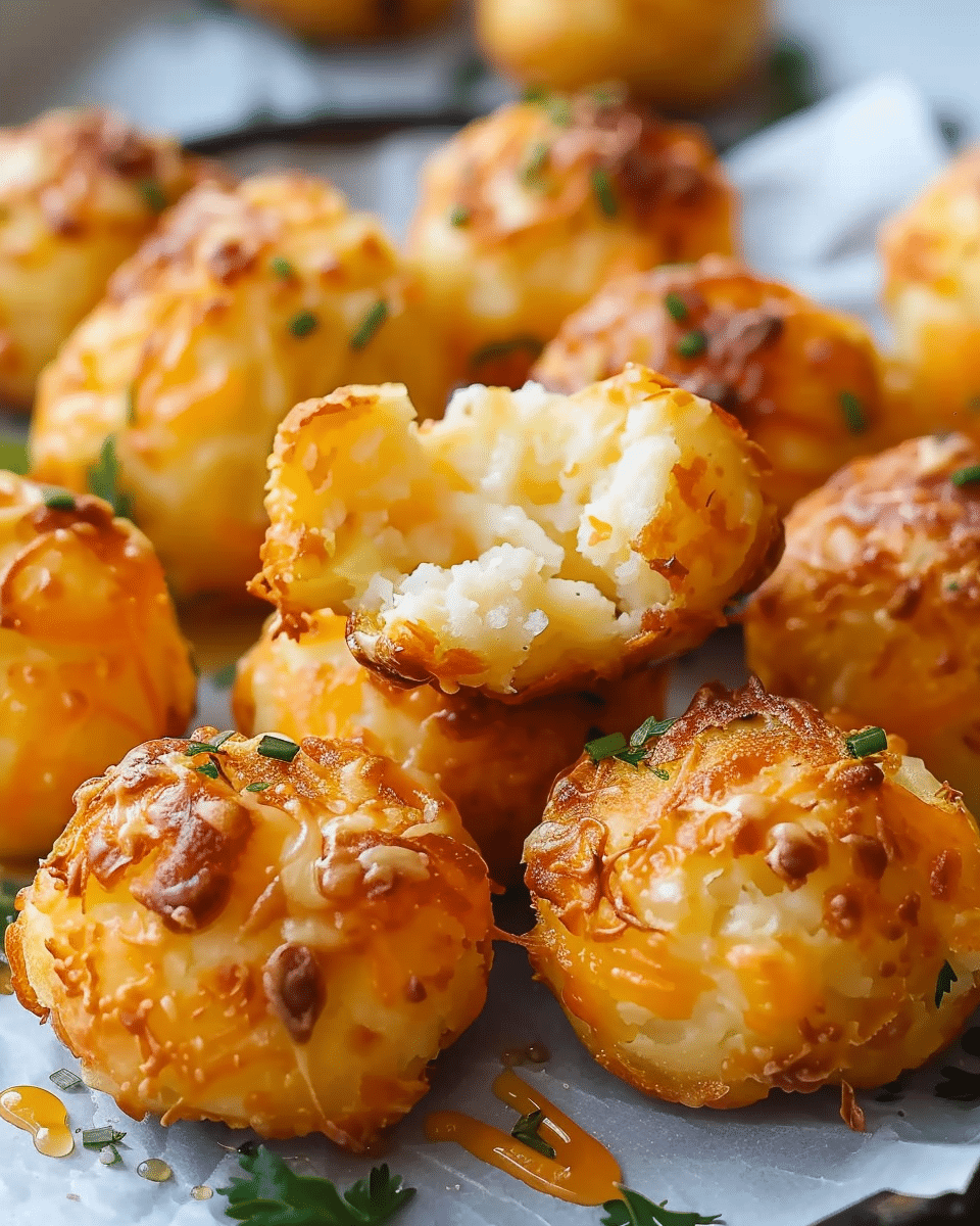 Mashed Potato Cheese Puffs – Easy & Delicious Recipe