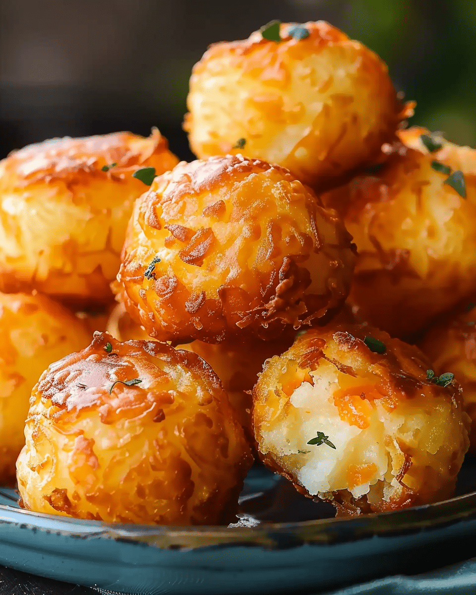 Mashed Potato Cheese Puffs – Easy & Delicious Recipe