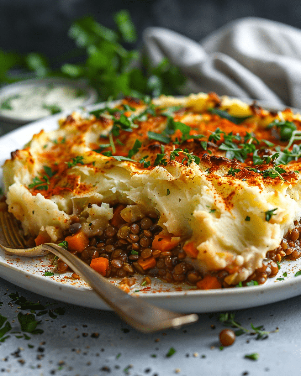 Vegan Lentil Shepherd’s Pie