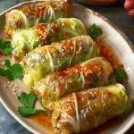Easy Napa Cabbage Rolls