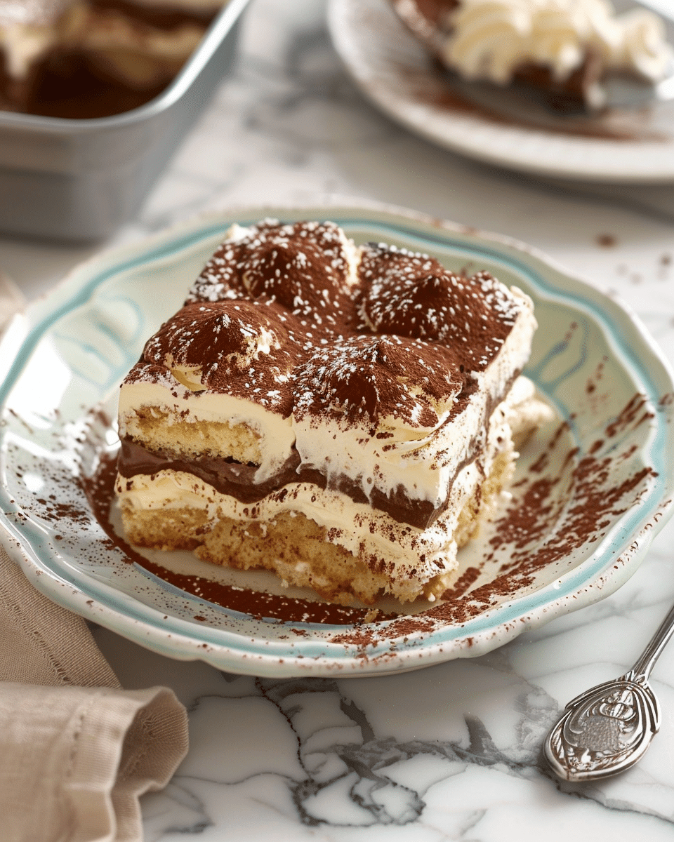 Nutella tiramisu