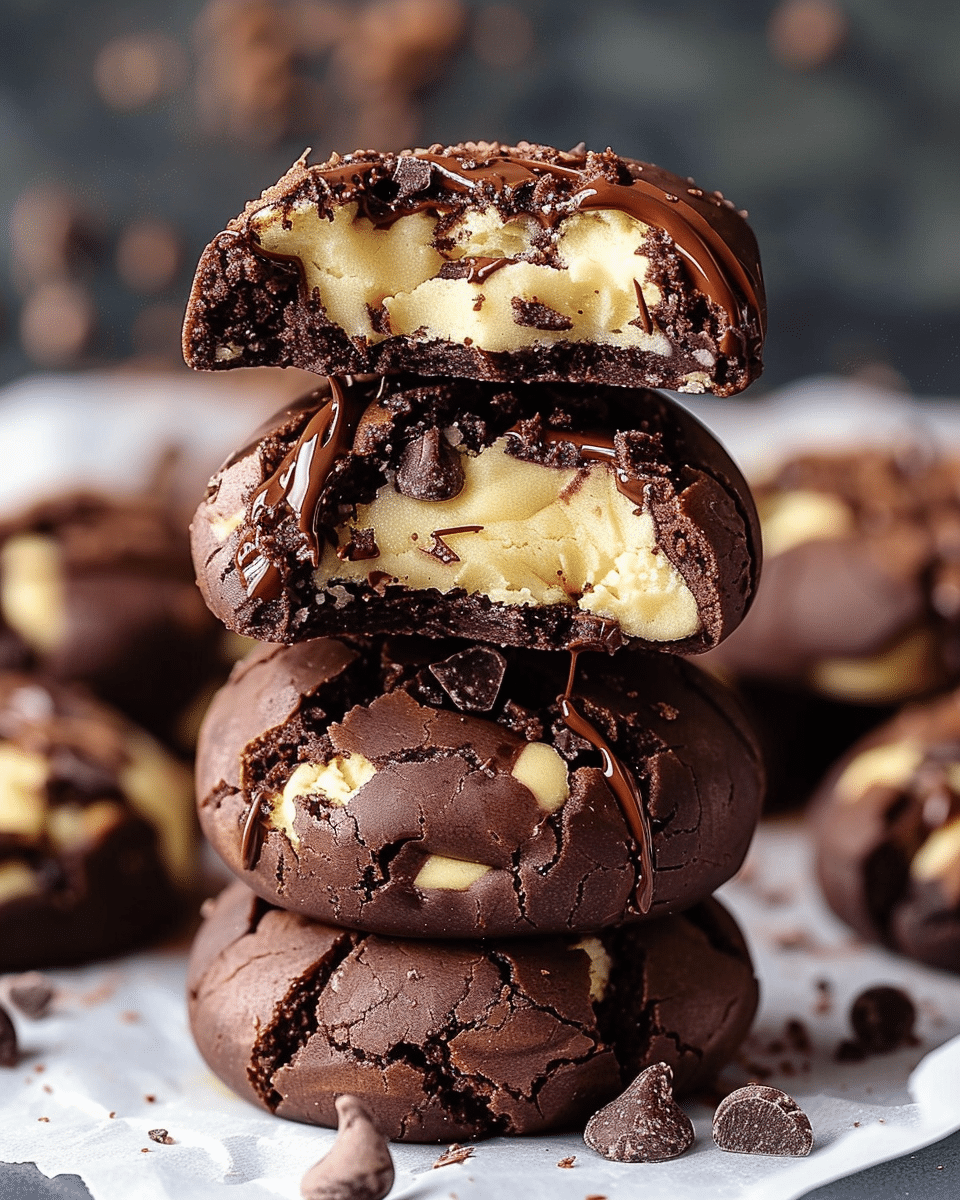 Choco-Cheesecake Cookie Bites