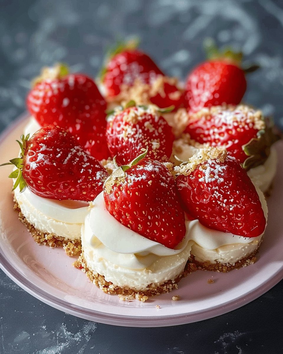 Cheesecake Deviled Strawberries