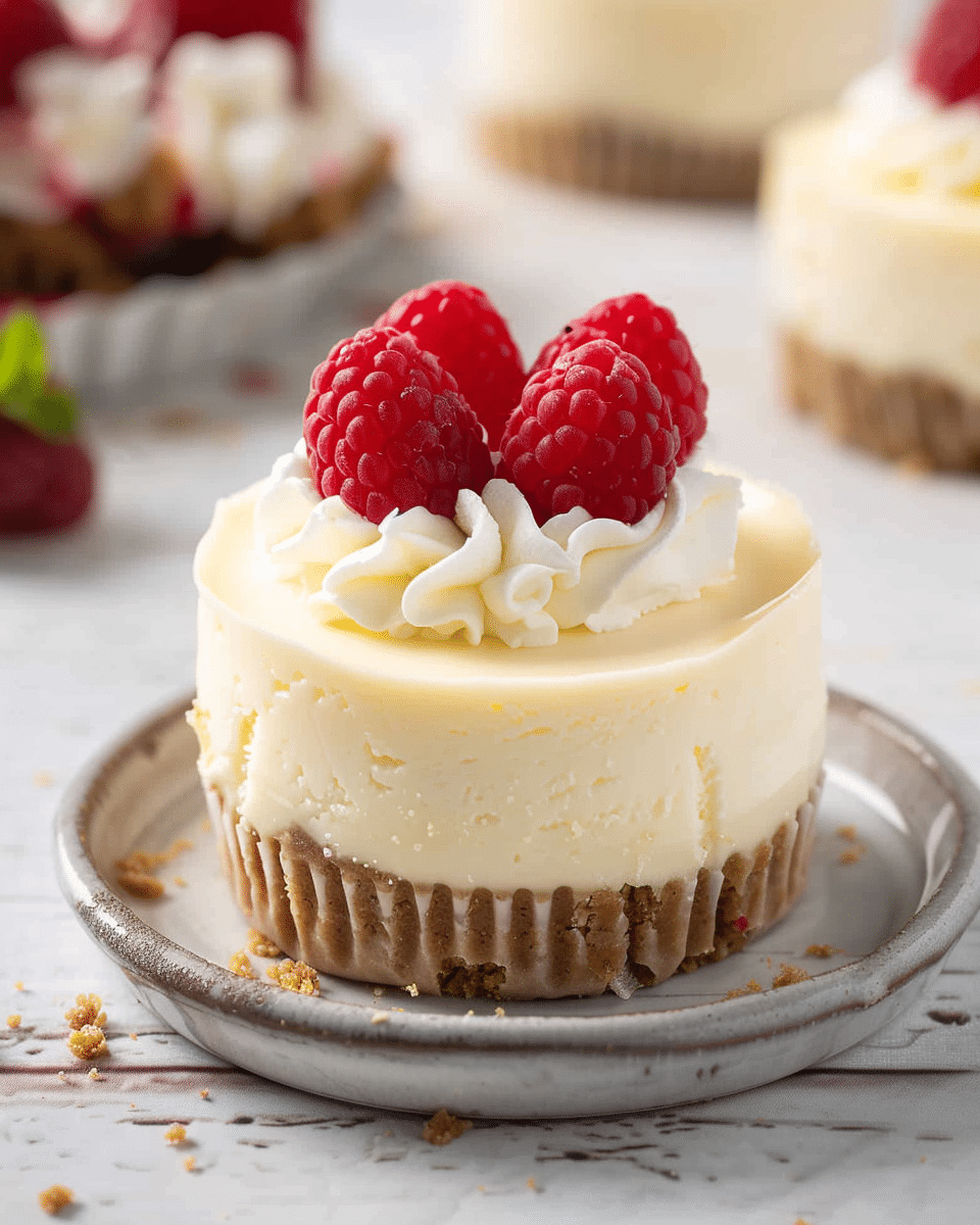 Easy Mini Cheesecake Recipe