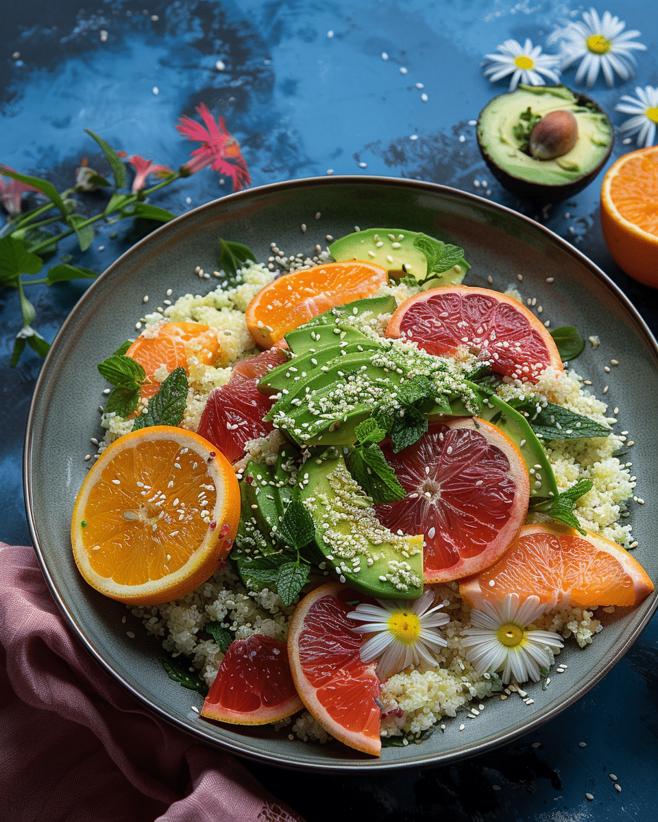 Avocado Orange Salad