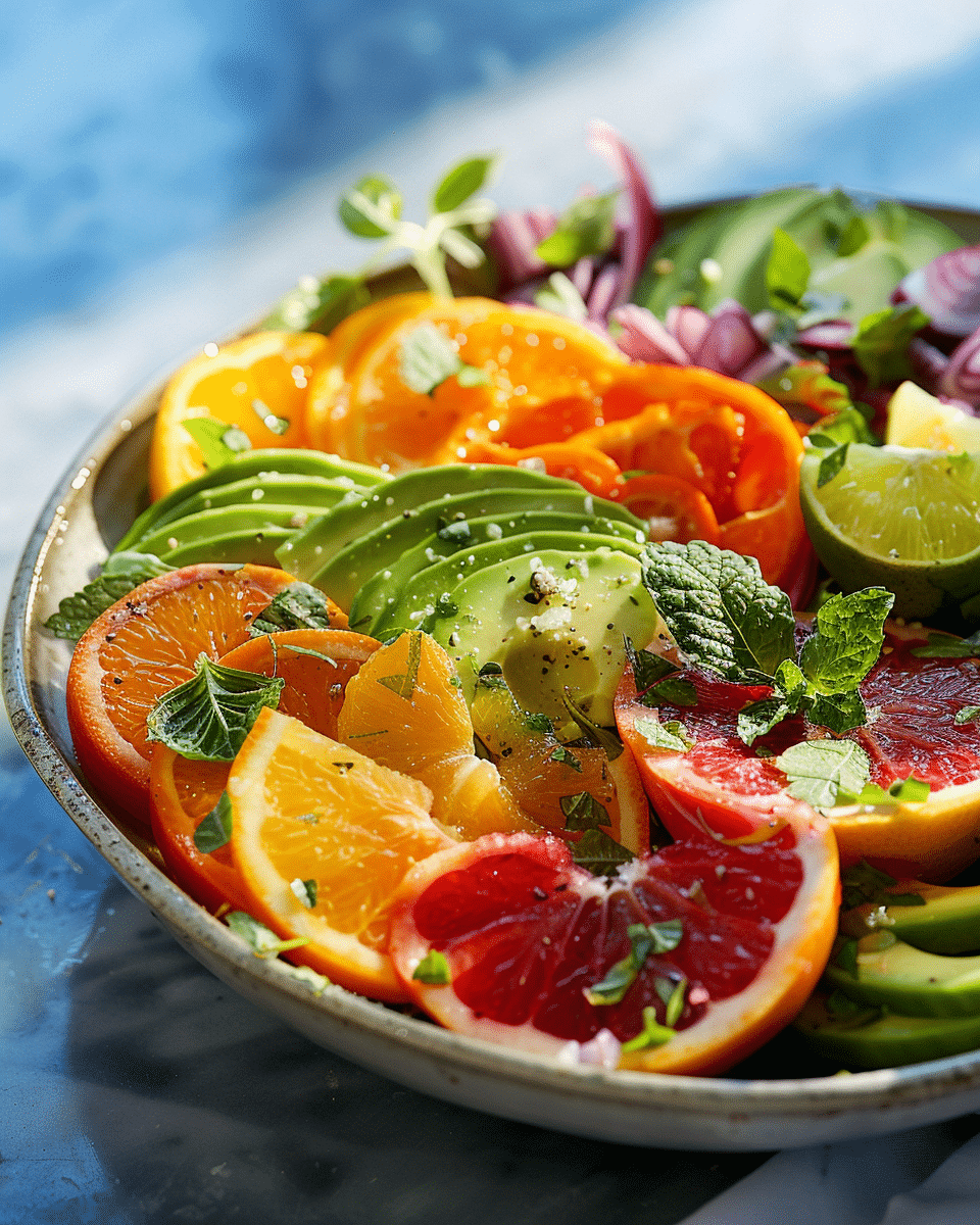 Avocado Orange Salad