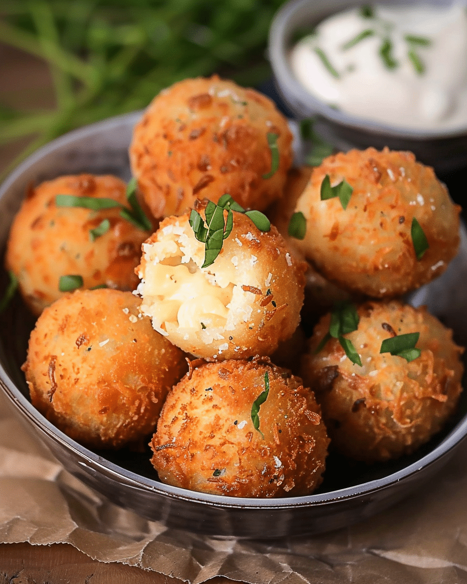Potato Cheese Balls