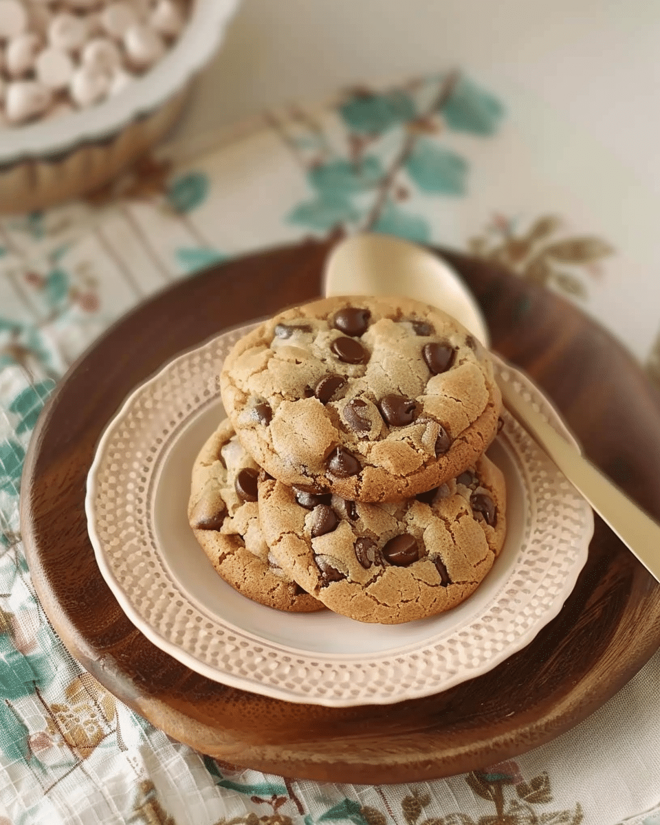Single Serve Chocolate Chip Cookie (No Egg)