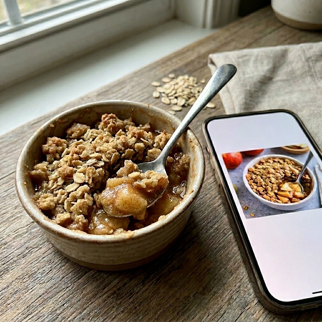Apple Crumble (Single Serving)