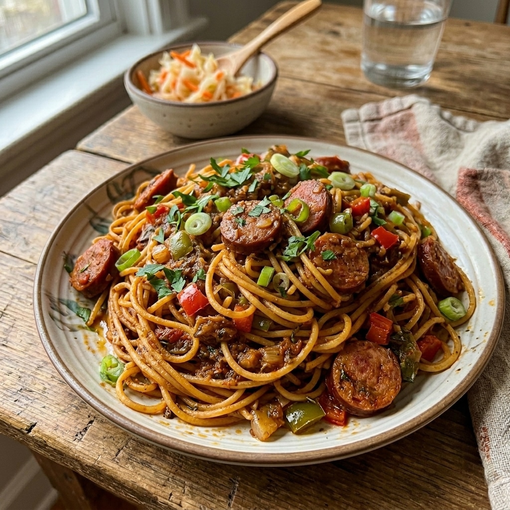 Authentic Haitian Spaghetti