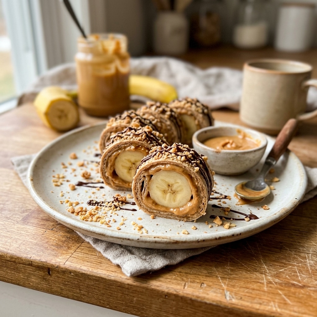 Peanut Butter Banana Sushi