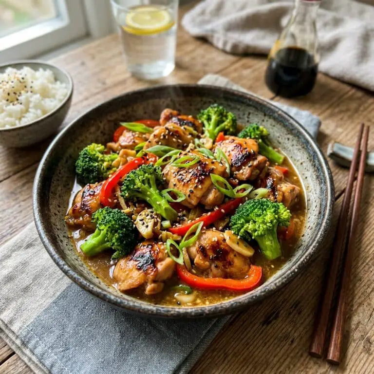 Chicken Broccoli Stir Fry (Extra Sauce!)