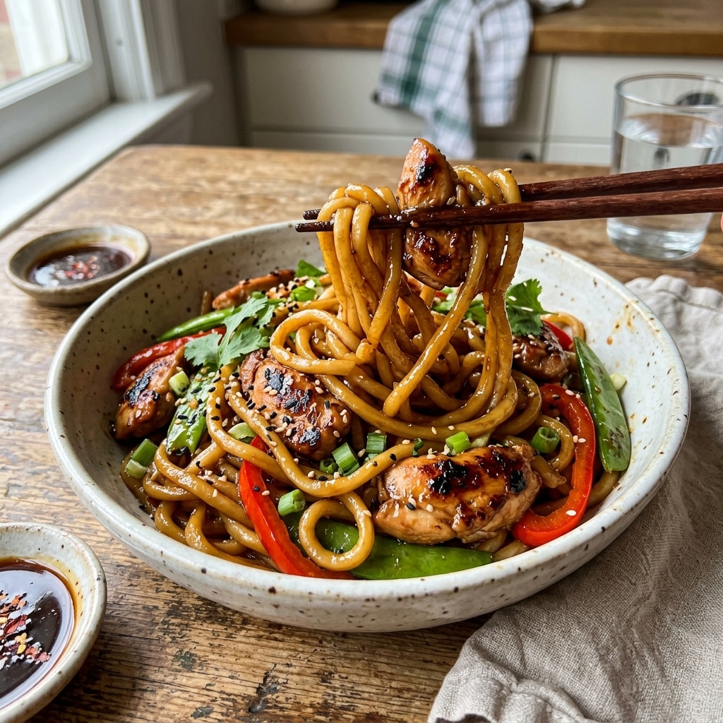 Chicken Teriyaki Noodles