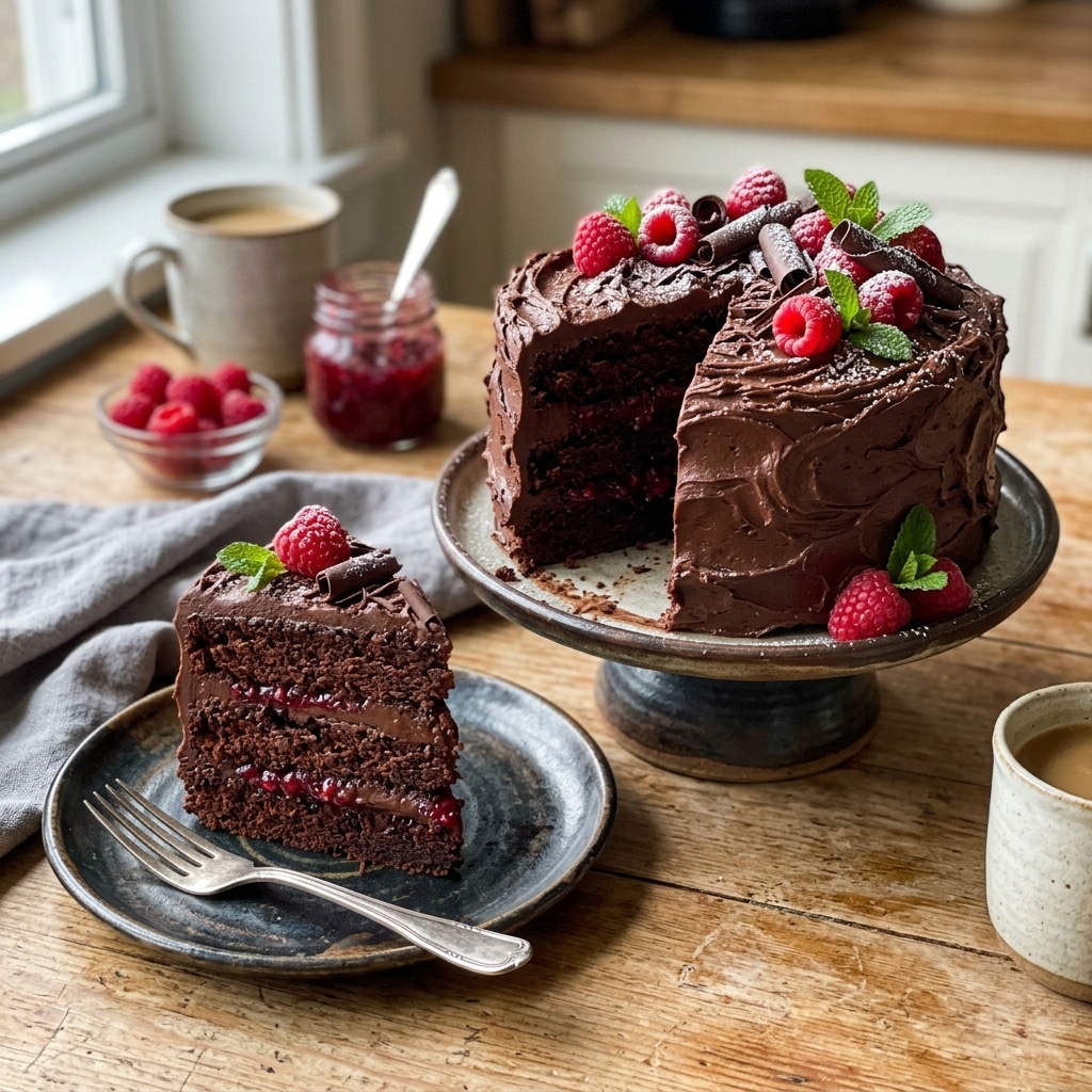 Chocolate Raspberry Cake