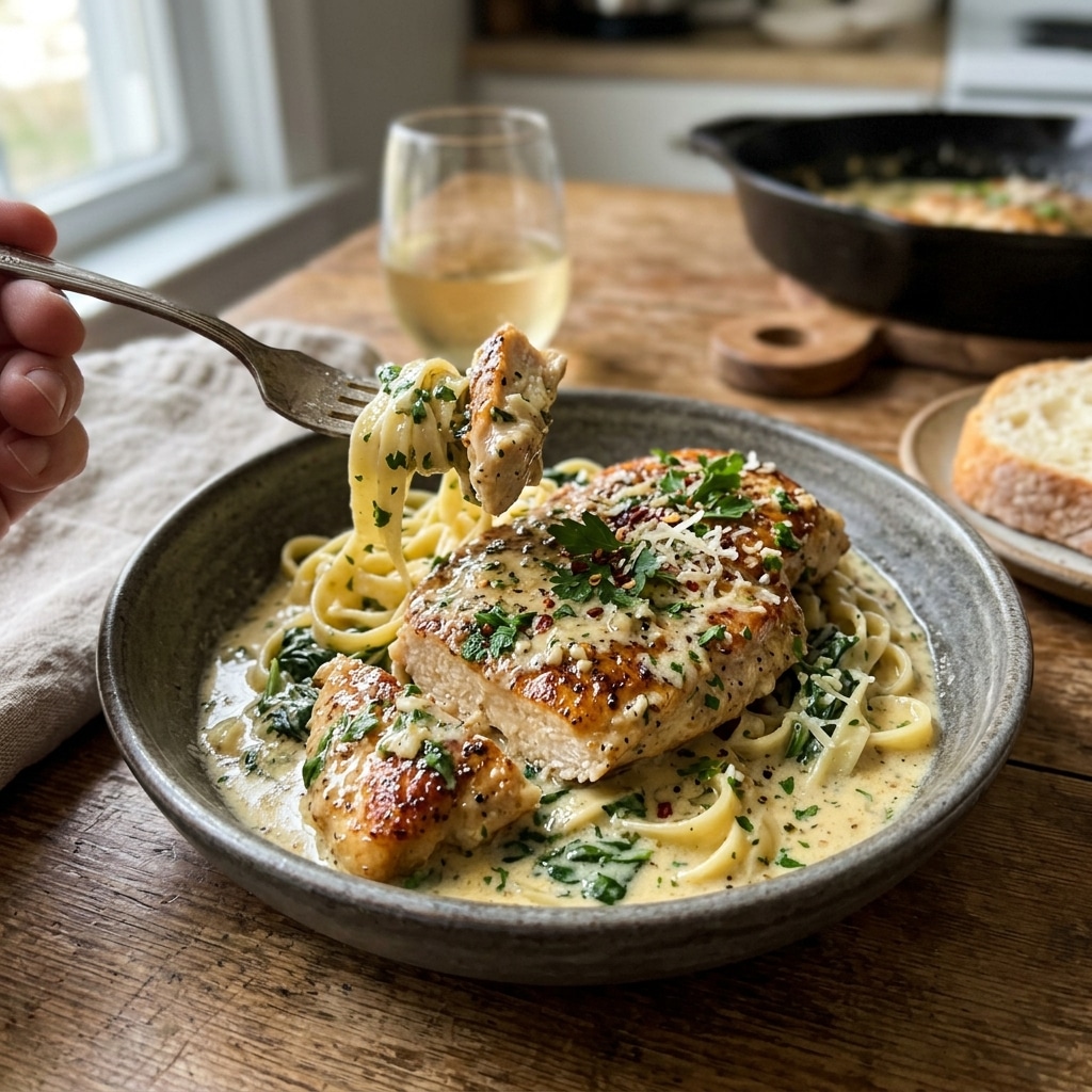 Creamy Garlic Chicken
