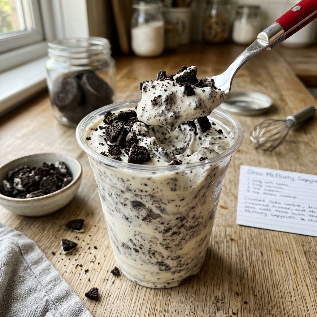 McDonald’s Oreo McFlurry Recipe