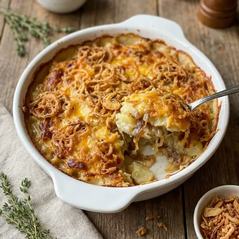 French Onion Funeral Potatoes