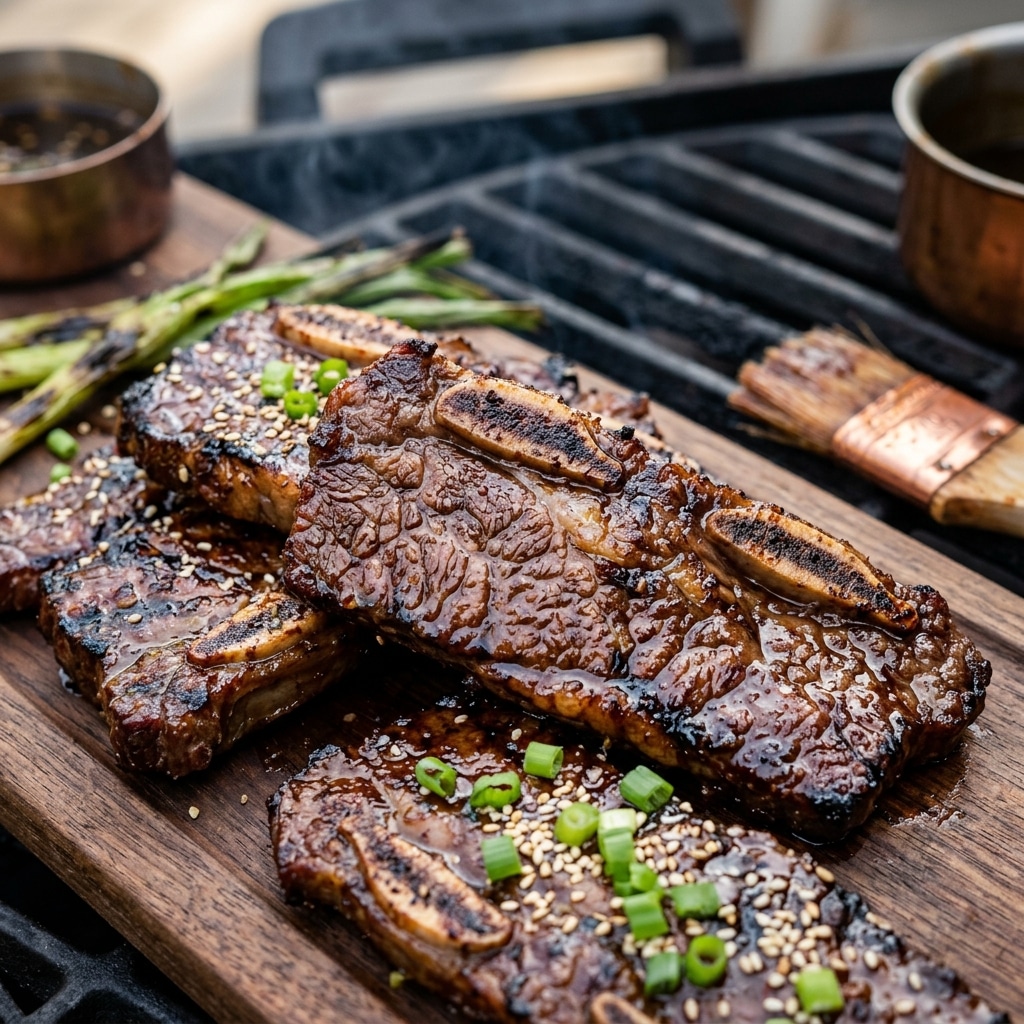 Korean Short Ribs on the Traeger
