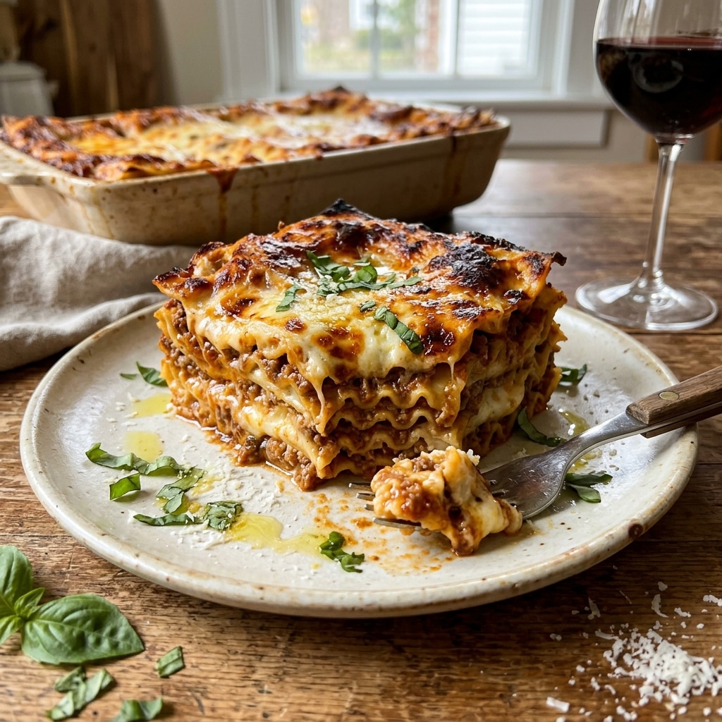 Million Dollar Italian Lasagna: The Ultimate Layered Baked Pasta