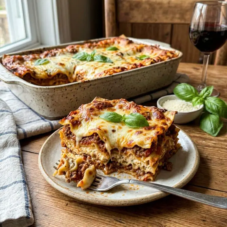 Million Dollar Italian Lasagna: The Ultimate Layered Baked Pasta